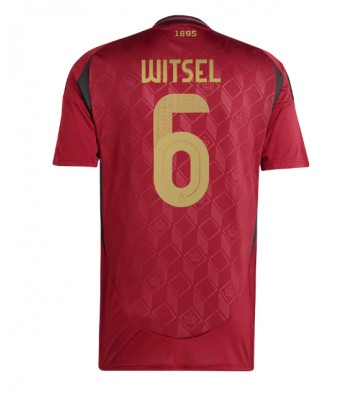 Belgien Axel Witsel #6 Replika Hjemmebanetrøje EM 2024 Kortærmet